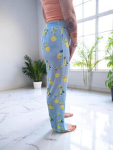 Charger l&#39;image dans la galerie, Pantalon trendone citron bleu taille L
