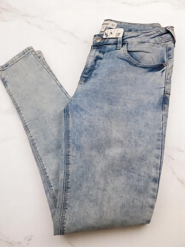 Jeans mango bleu clair taille m 38