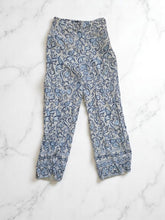 Charger l&#39;image dans la galerie, Pantalon taille haute zara taille m crème et bleu
