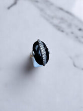 Charger l&#39;image dans la galerie, Bague en argent et pierre onix taille 61
