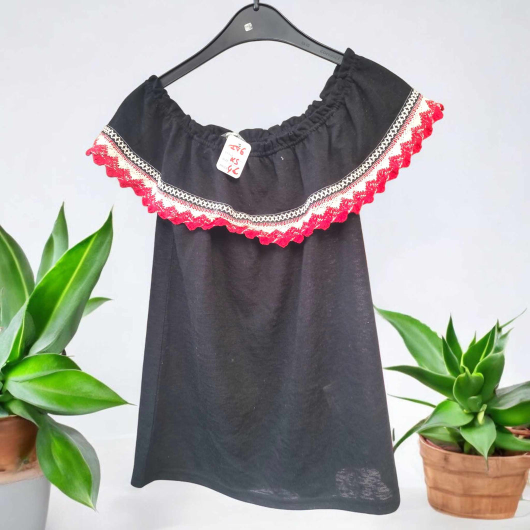 blouse épaule dénudée xs