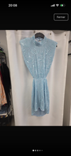 Charger l'image dans la galerie, Robe à sequins bleue taille m
