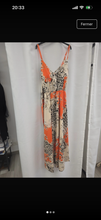 Charger l'image dans la galerie, Robe orange et léopard taille m
