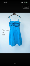 Charger l'image dans la galerie, Robe bleue vera mont  taille xl
