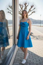 Charger l'image dans la galerie, Robe bleue vera mont  taille xl
