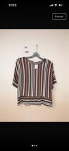Charger l'image dans la galerie, Blouse brune taille m
