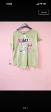 Charger l'image dans la galerie, TEE shirt vert taille l
