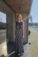 Charger l'image dans la galerie, Robe bleue taille xs
