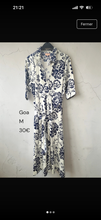 Charger l'image dans la galerie, Robe bleue taille m goa
