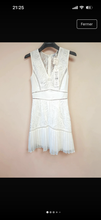 Charger l'image dans la galerie, Robe blanche morgan taille xs
