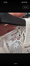 Charger l'image dans la galerie, Robe blanche morgan taille xs
