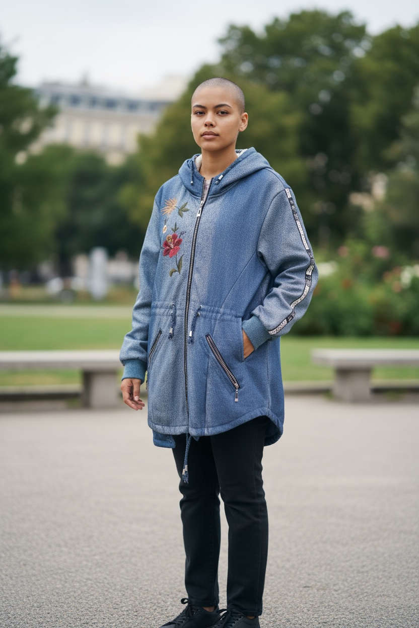Veste bleue go start taille 46