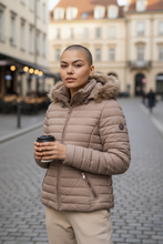 Charger l&#39;image dans la galerie, Manteau brun blise taille L
