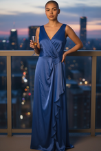 Charger l&#39;image dans la galerie, Robe bleue taille L
