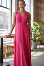 Charger l&#39;image dans la galerie, Robe de ceremonie rose taille L
