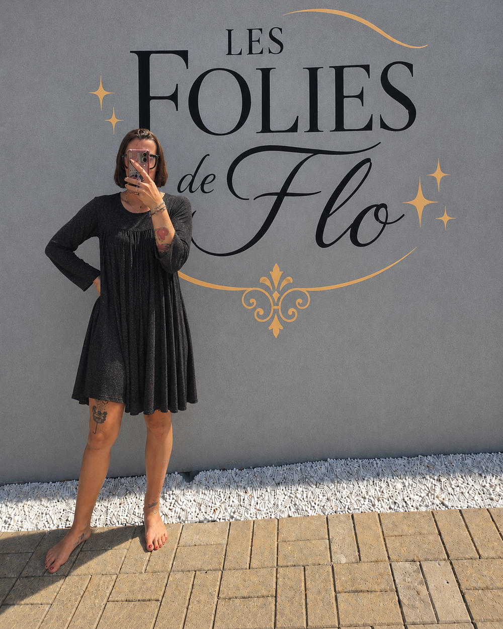 Robe a paillette taille unique