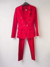 Charger l'image dans la galerie, Tailleur rouge taille m
