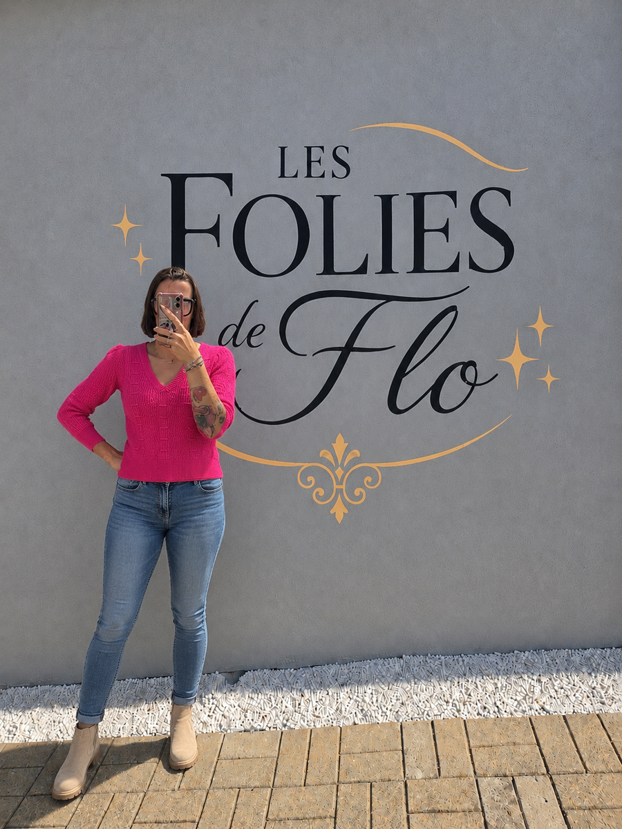Pull rose taille m