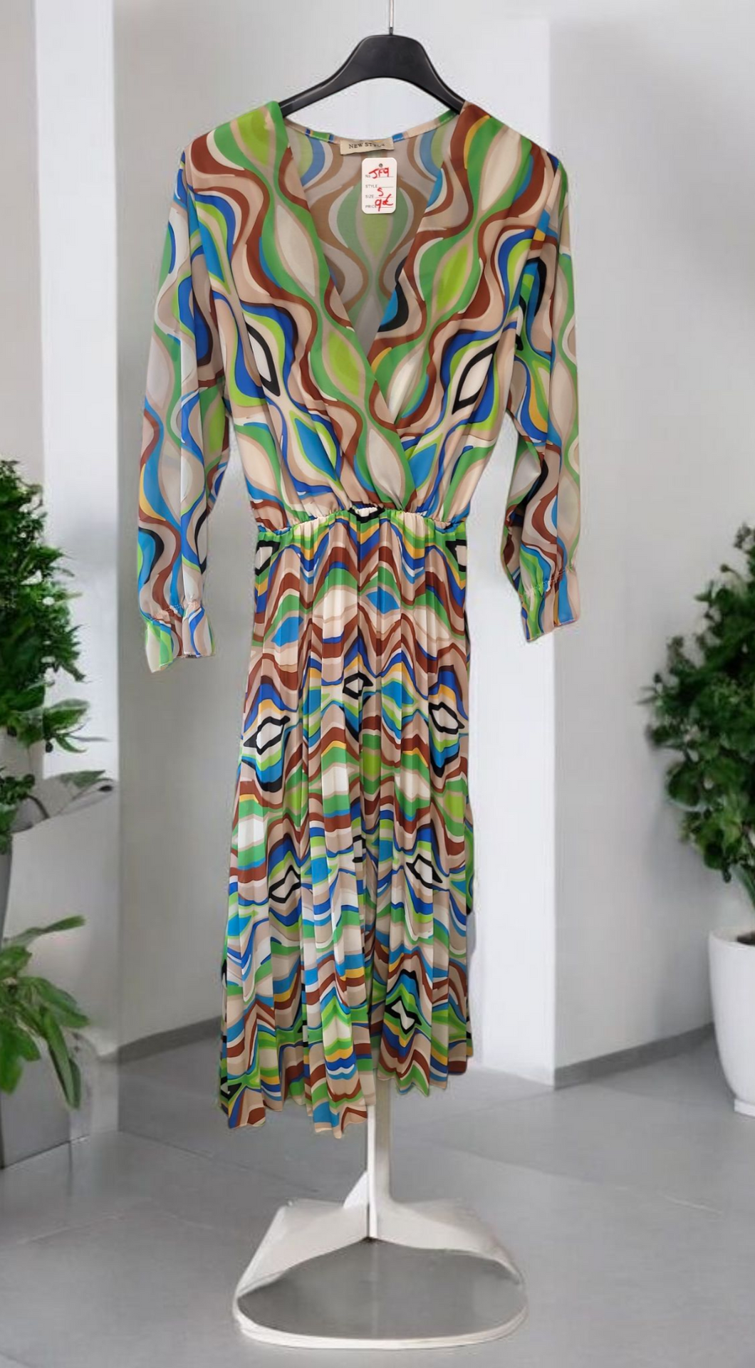 Robe longue taille s