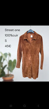 Charger l&#39;image dans la galerie, Veste street one en cuir taille s
