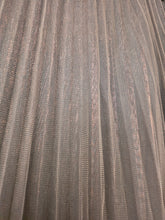 Charger l'image dans la galerie, Jupe plissée bronzé taille L
