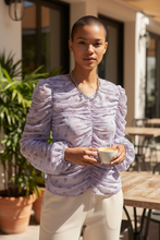 Charger l&#39;image dans la galerie, Blouse mauve zara taille L
