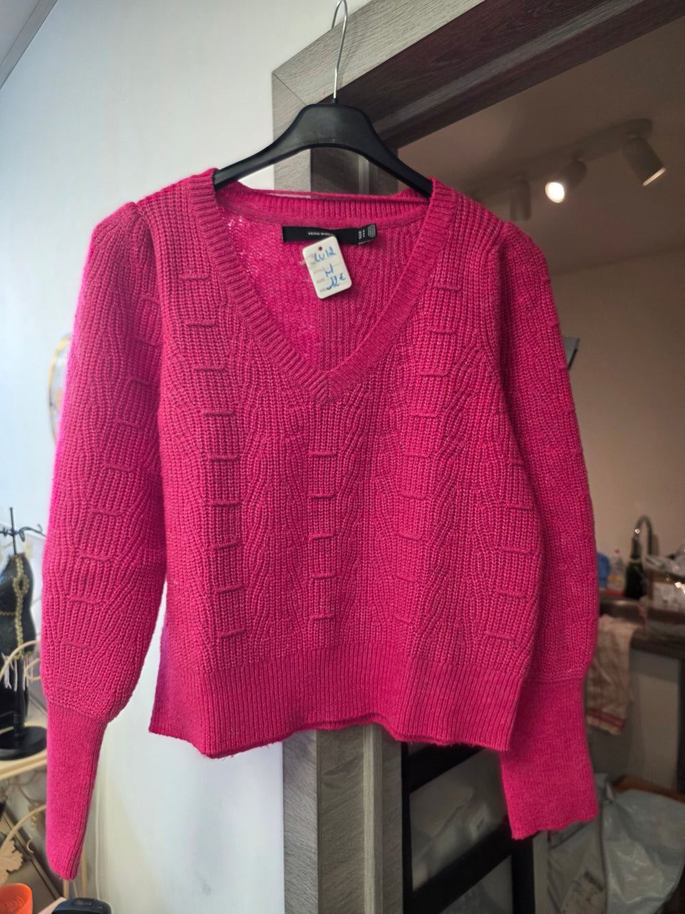 Pull rose taille m
