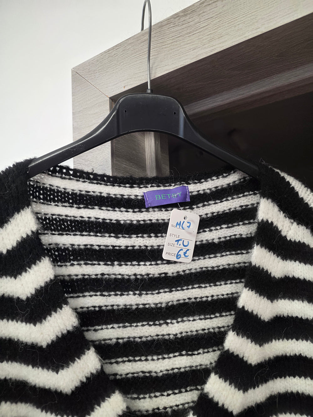 Gilet ligné taille unique