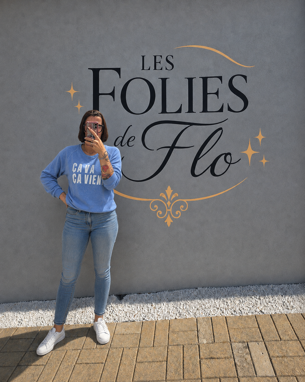 Pull bleu taille m