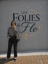Charger l'image dans la galerie, Blouse noir et blanche taille m
