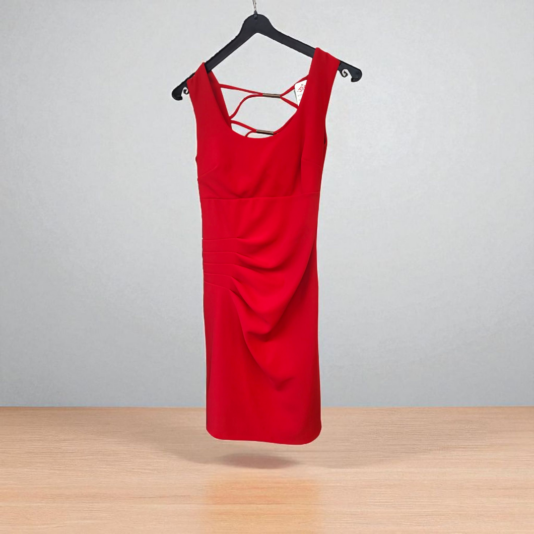 Robe rouge taille s