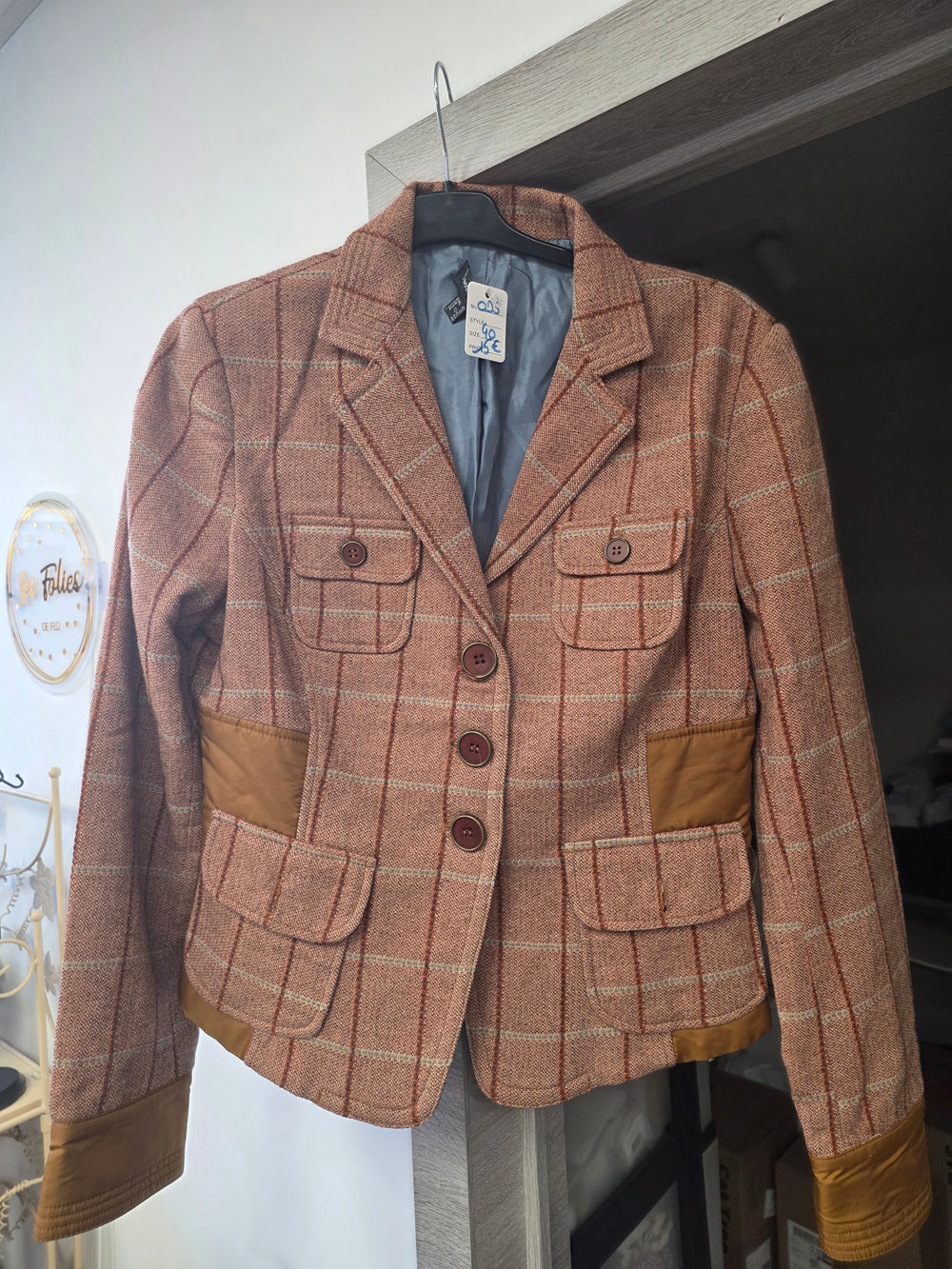 Veste brune taille L