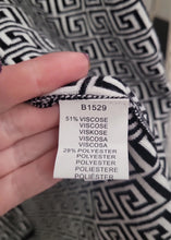 Charger l&#39;image dans la galerie, Long gilet noir et blanc
