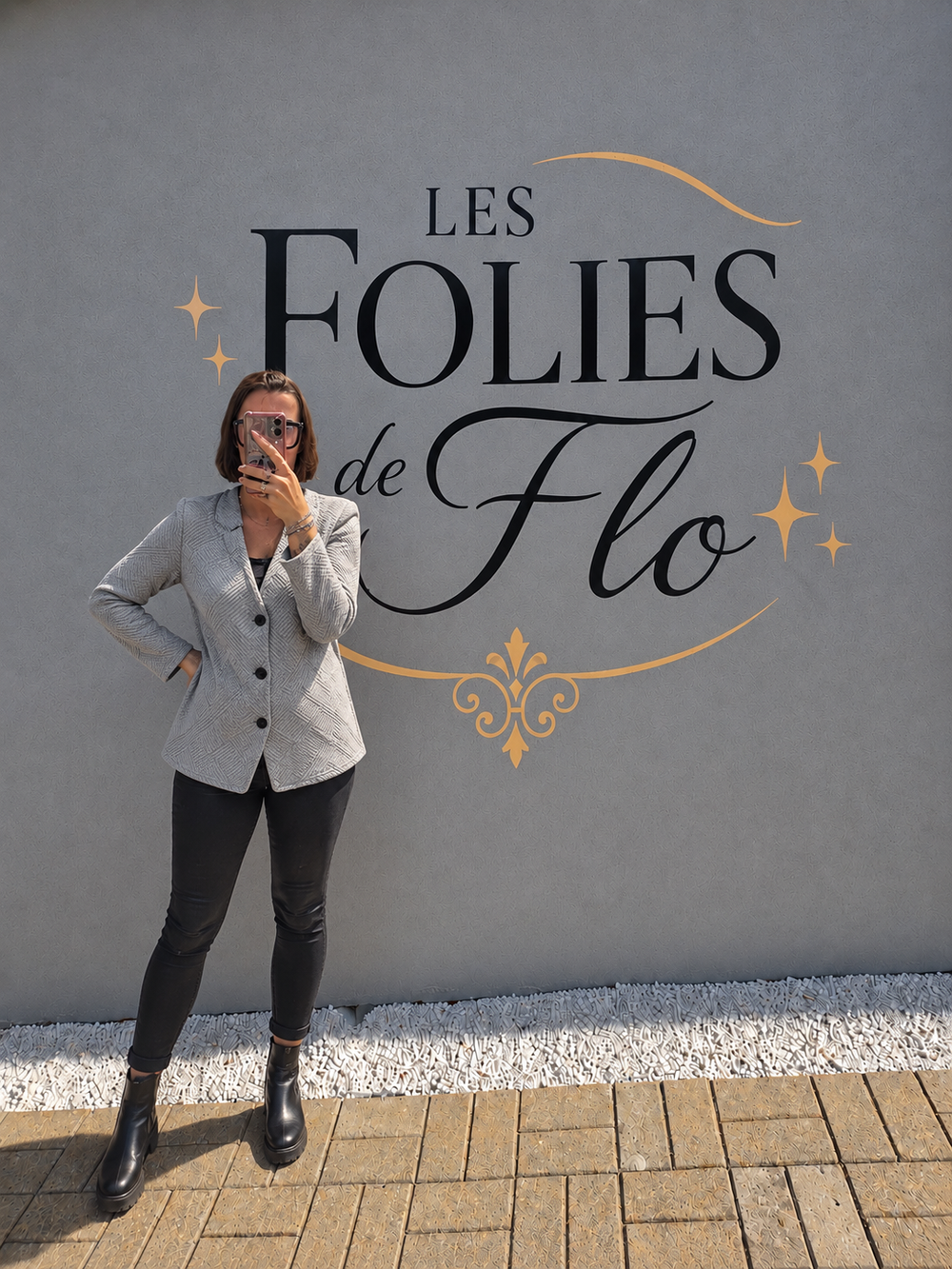 Gilet gris taille m