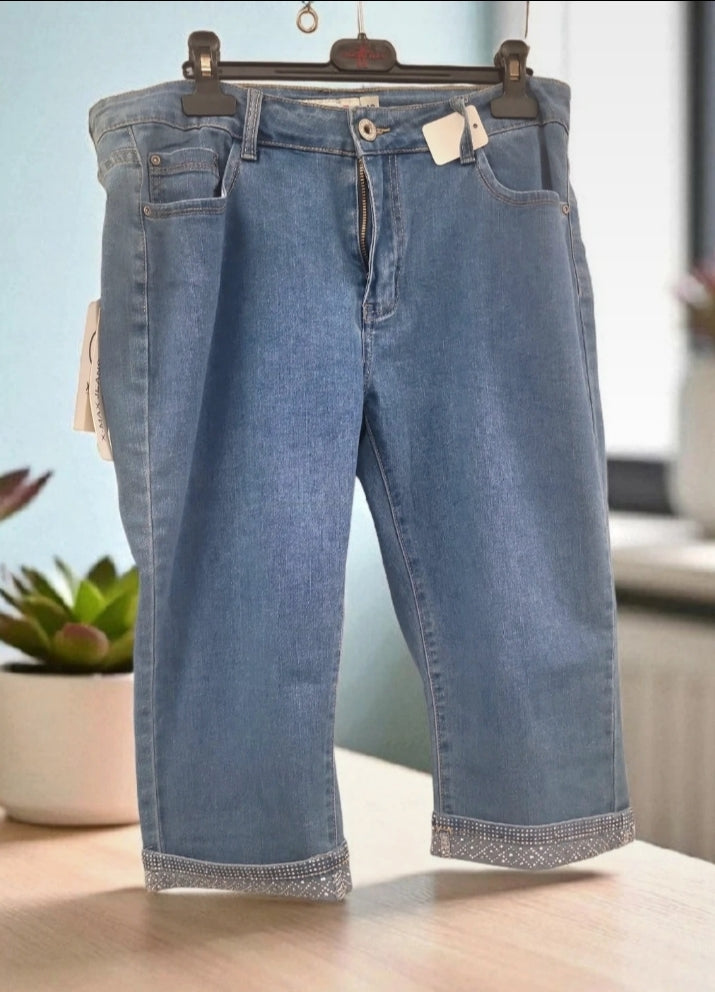 Pantacourt neuf strass taille xl
