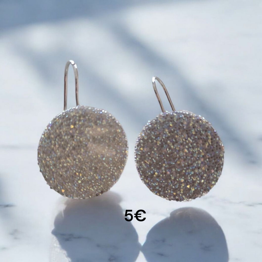 Boucle d oreille strass