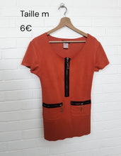 Charger l&#39;image dans la galerie, Robe orange nana baila taille m
