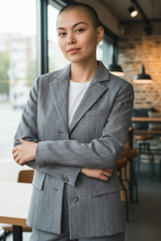 Charger l'image dans la galerie, Blazer gris taille s
