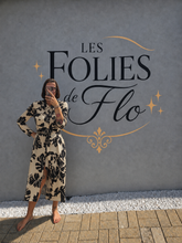 Charger l'image dans la galerie, Robe beige et noire taille m
