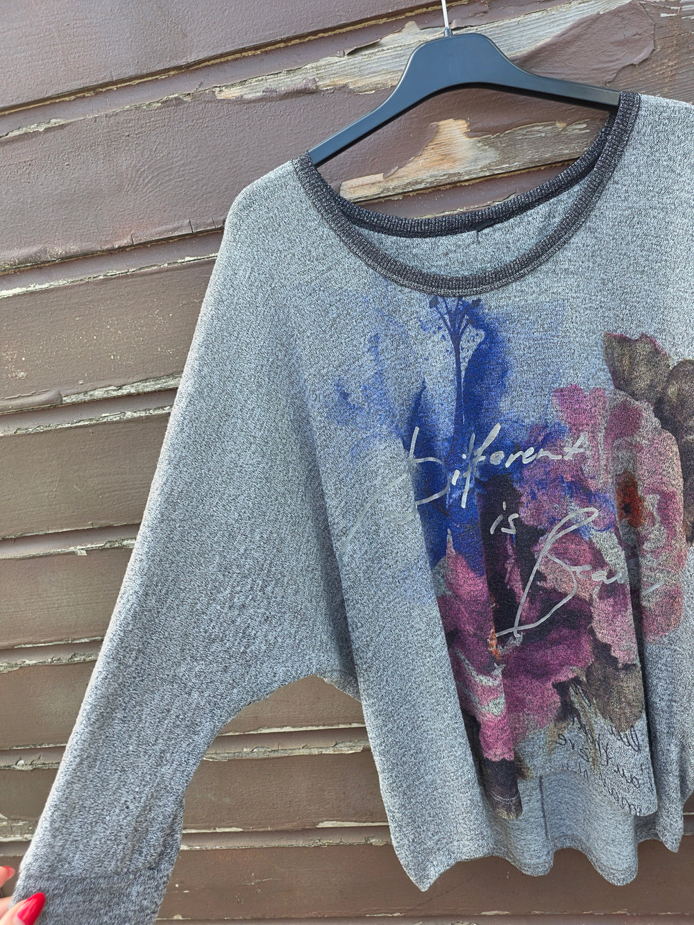 Pull gris taille xl