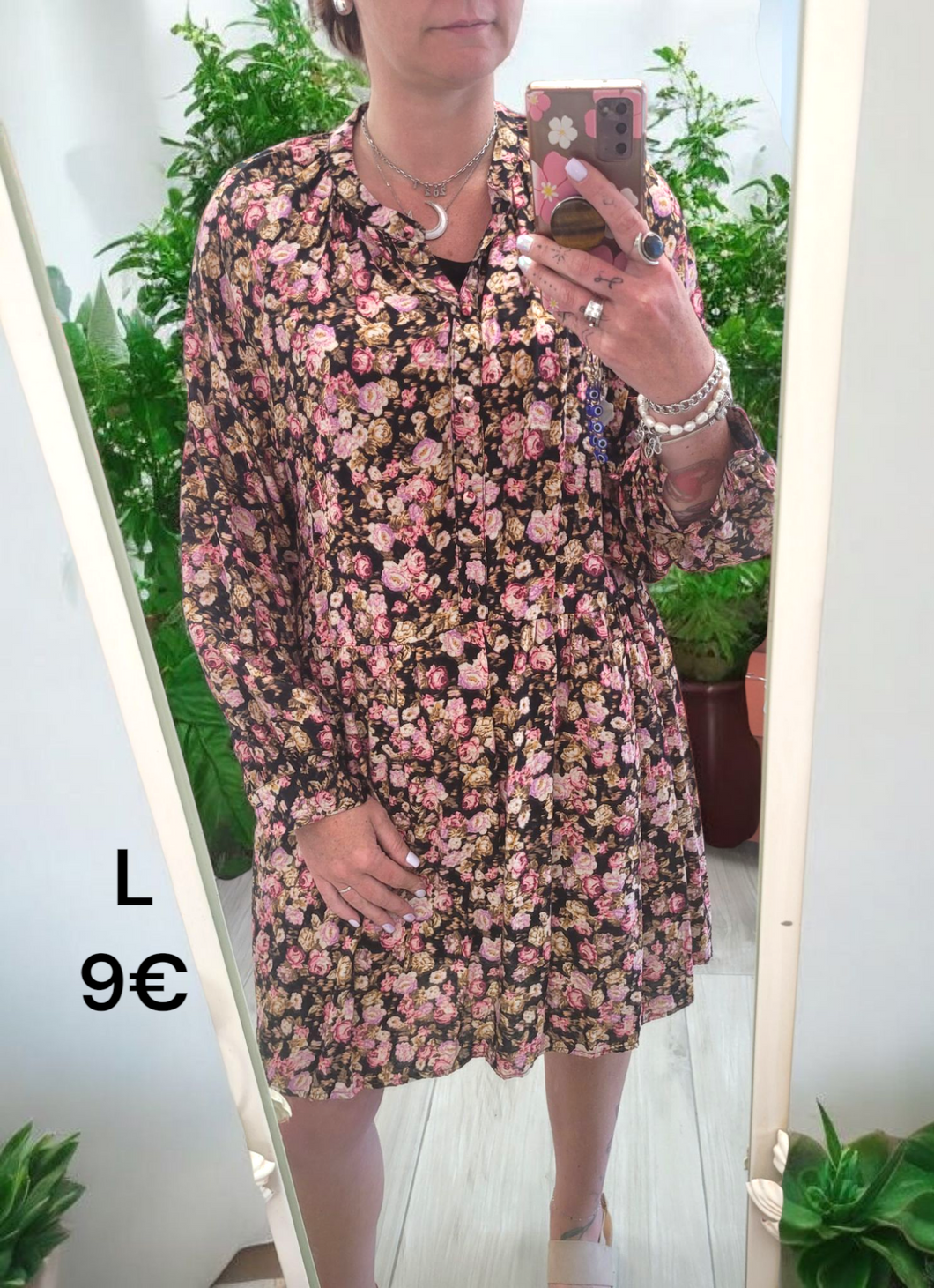 Robe fleurie hm taille l
