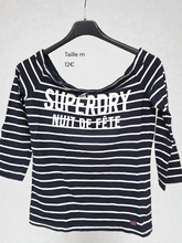 Charger l'image dans la galerie, Blouse lignée taille m
