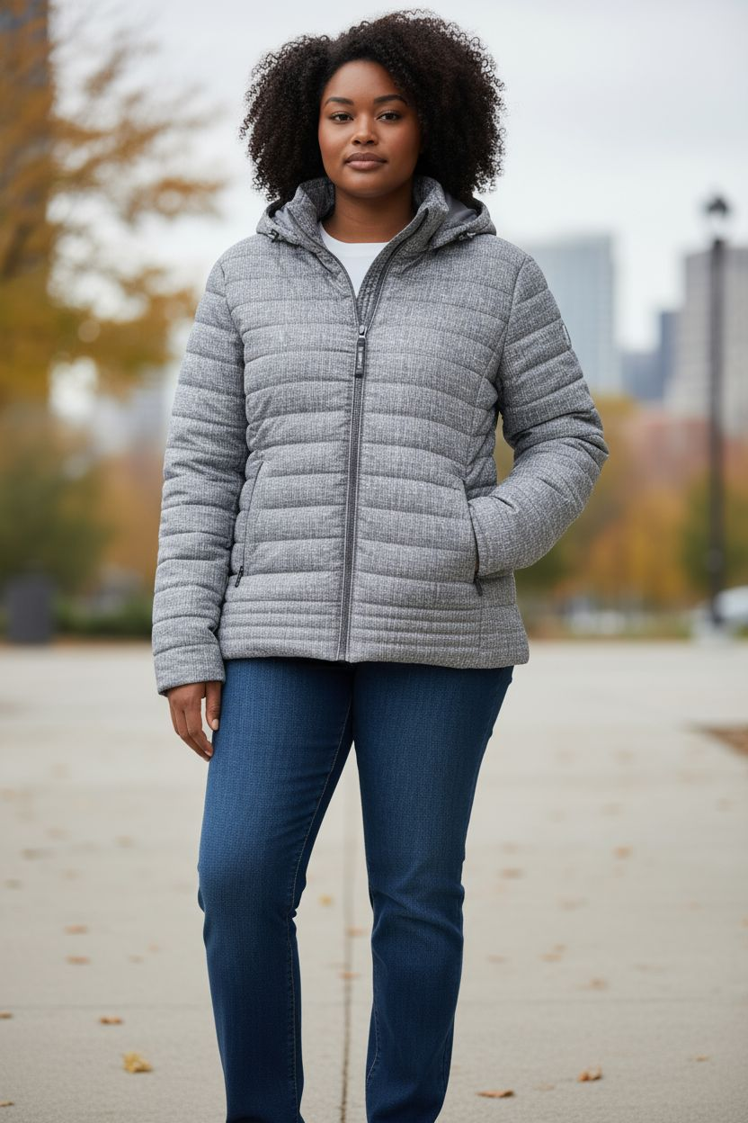 Manteau gris Saturne taille 44