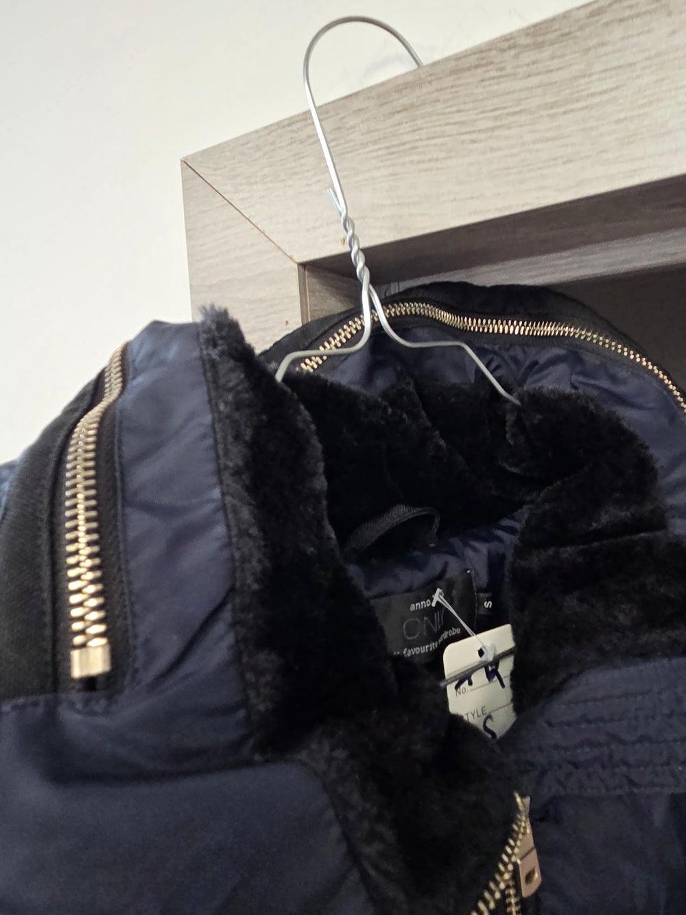 Manteau bleu only taille s