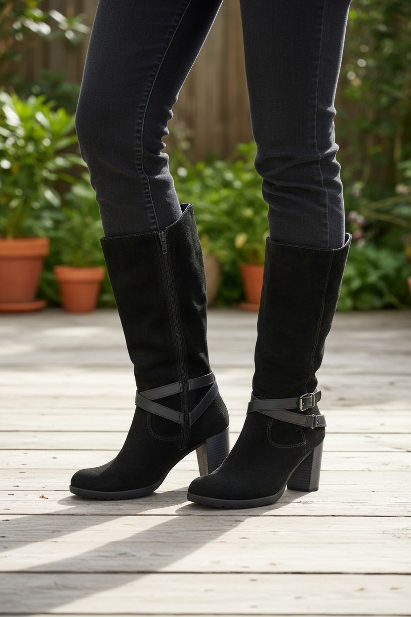 Botte noire tamaris pointure 42