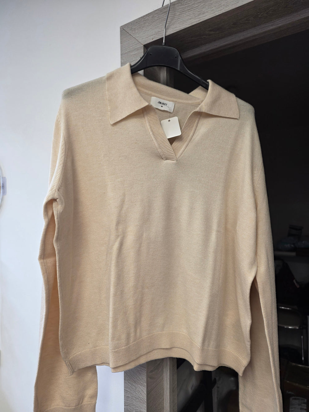 Pull beige taille m