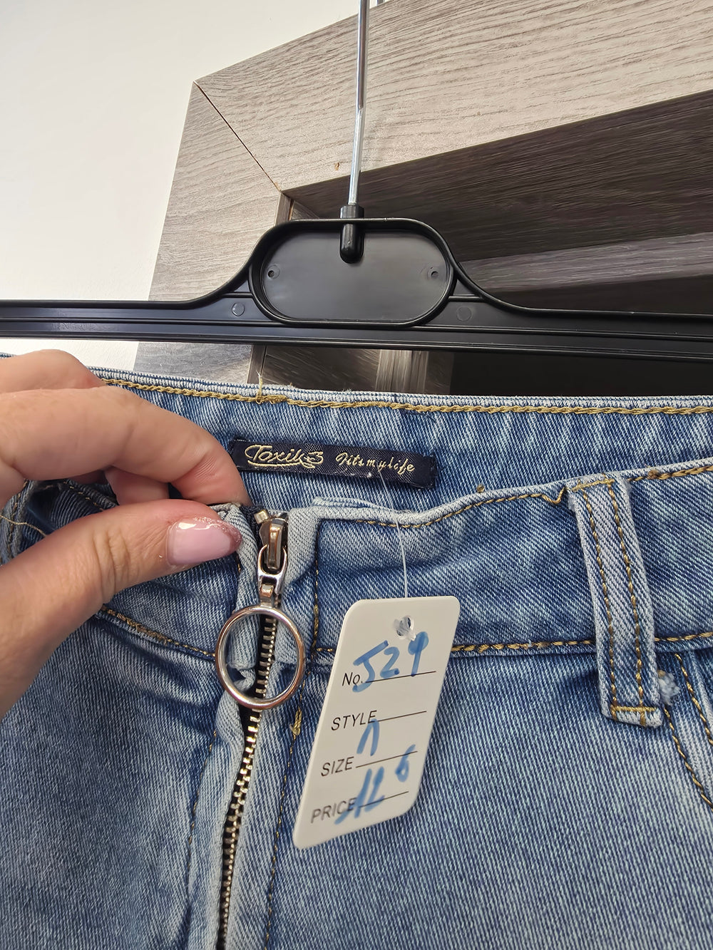 Jupe en jeans taille m