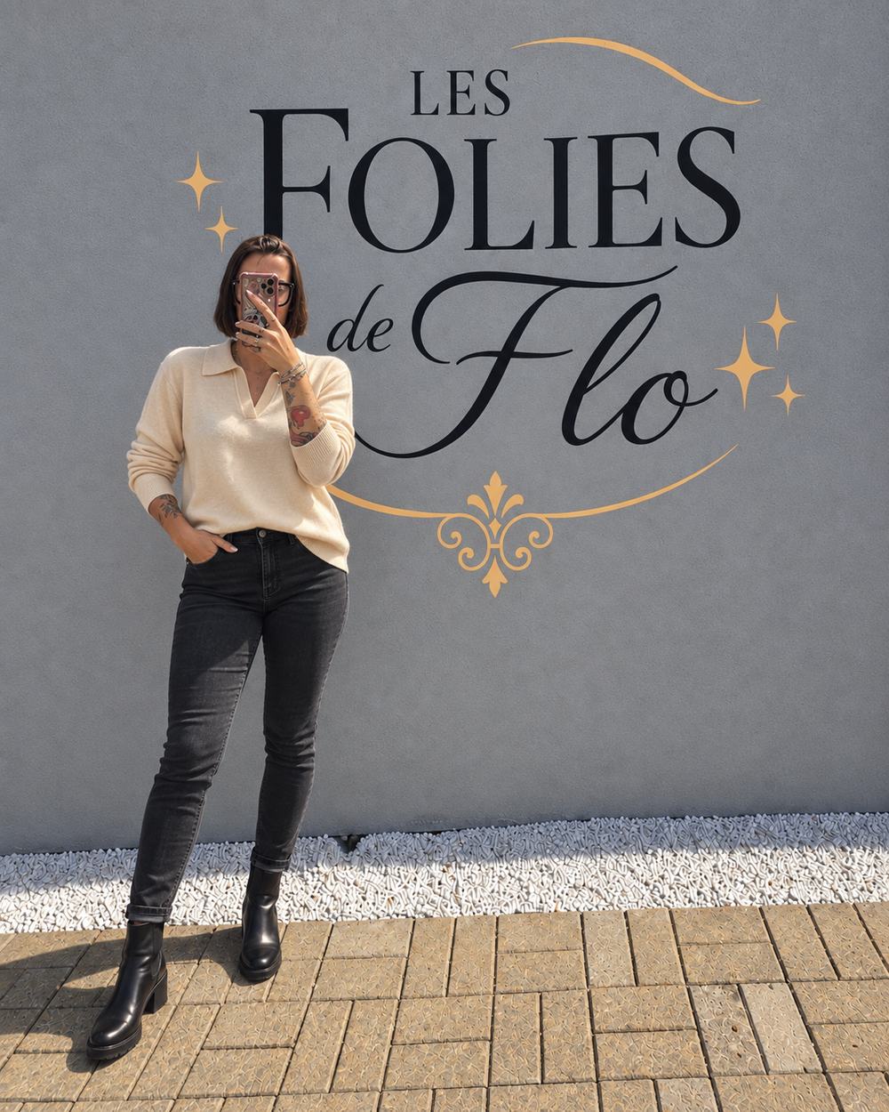 Pull beige taille m