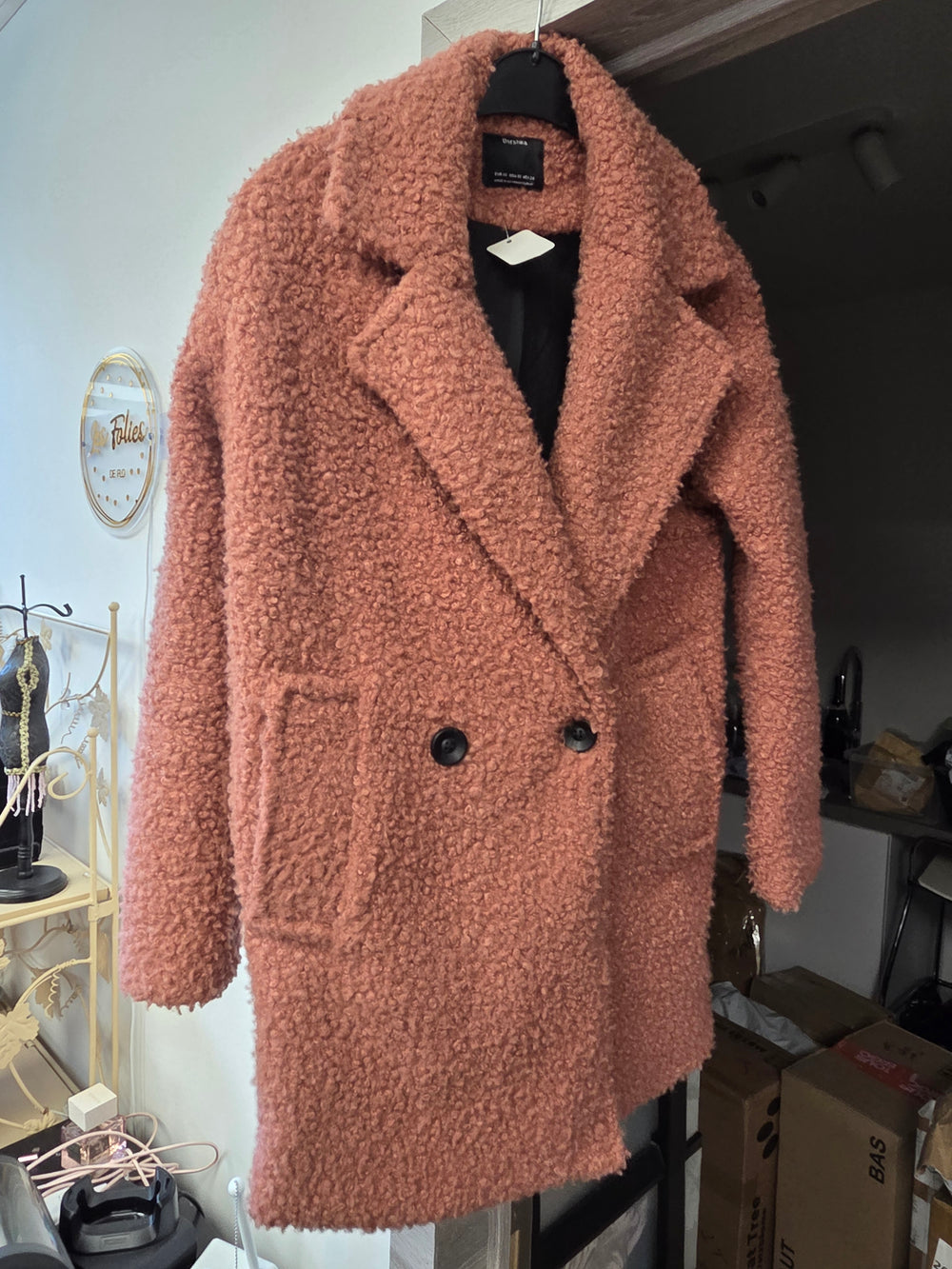 Veste sherpa bershka taille xs