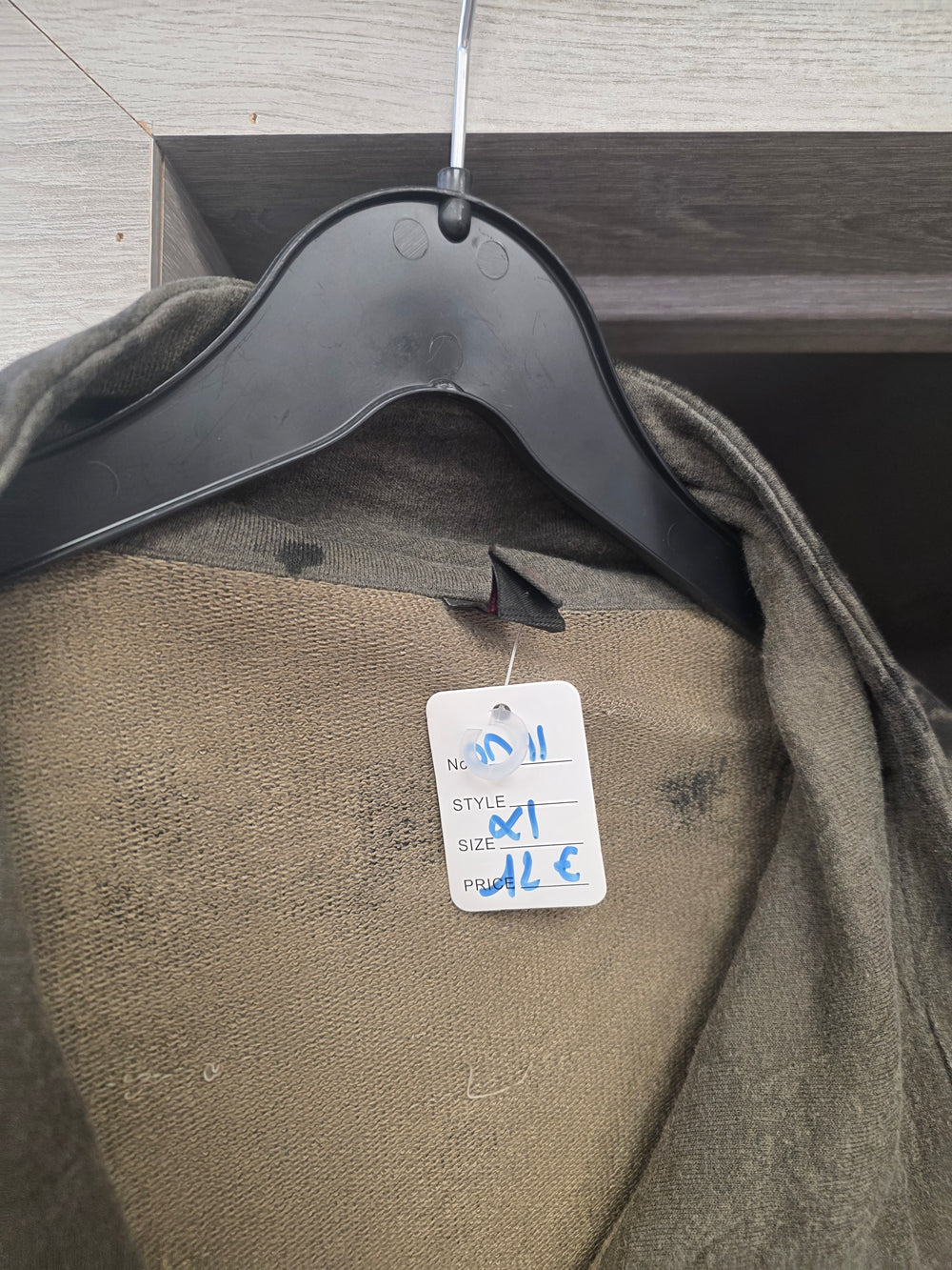 Veste kaki taille xl